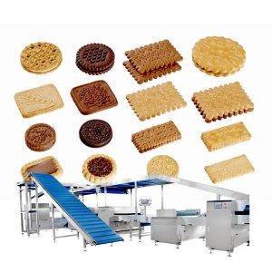 Excellent performance complete biscuit production line wafer biscuits manual operated line